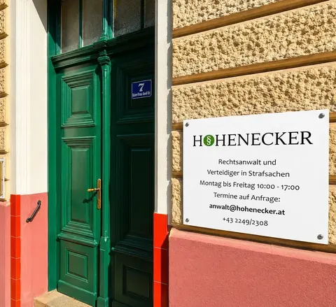 Entrance to the Hohenecker law office